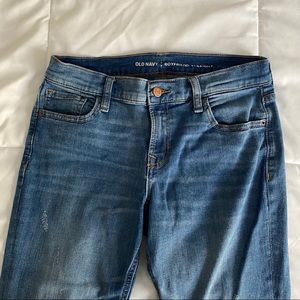 old navy “boyfriend straight” jean